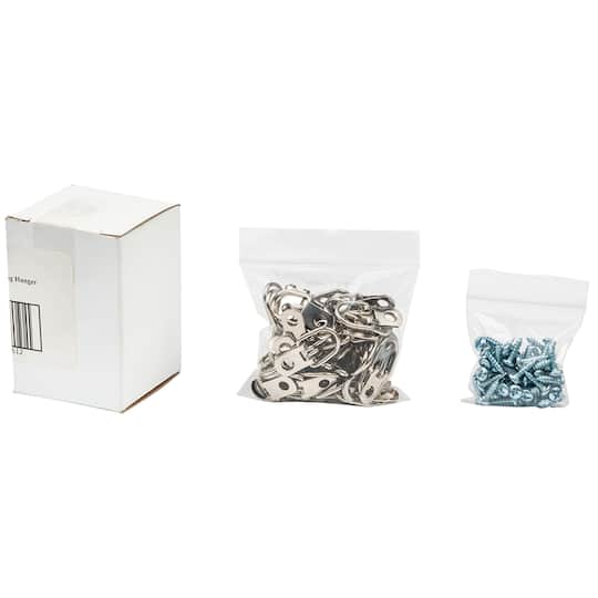 HangZ™ 50lb. 1 Hole D Rings, 50ct.